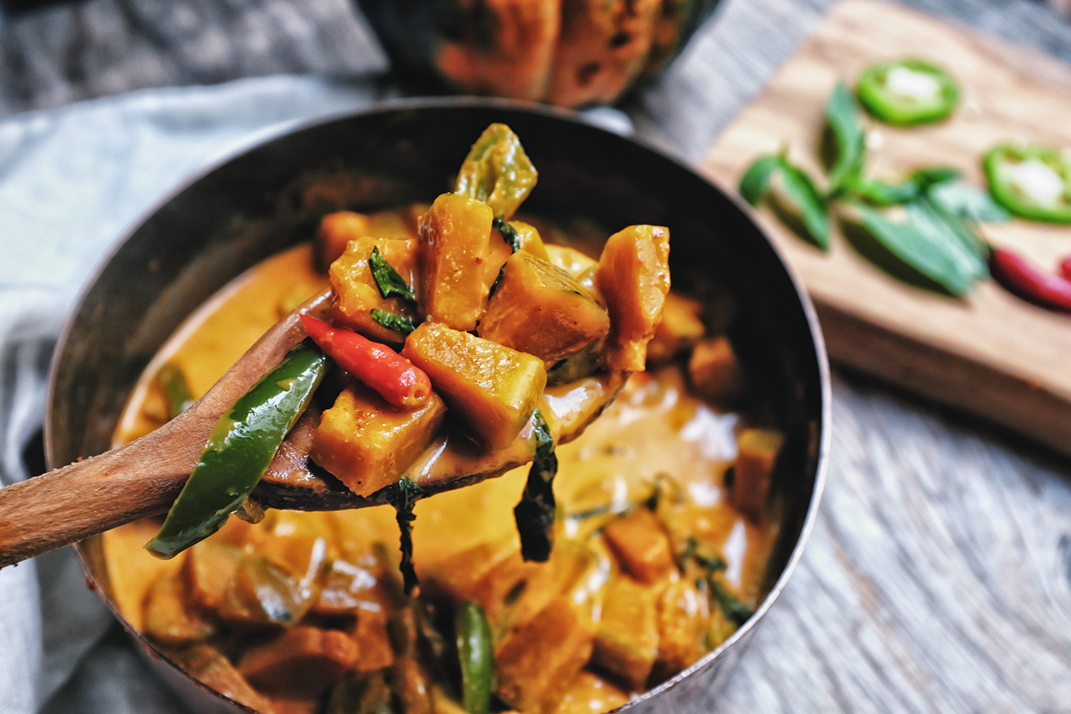 Autumn Eats: Thai Pumpkin Curry Soup - Breathe Together Yoga