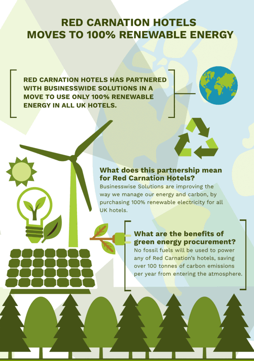 Infographic renewable energy