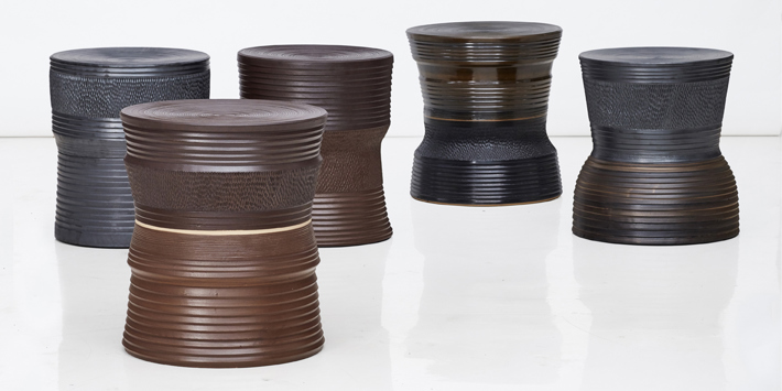 aster of hand-thrown ceramics, Chuma Maweni’s distinctive approach combines contemporary hand-coiled shapes