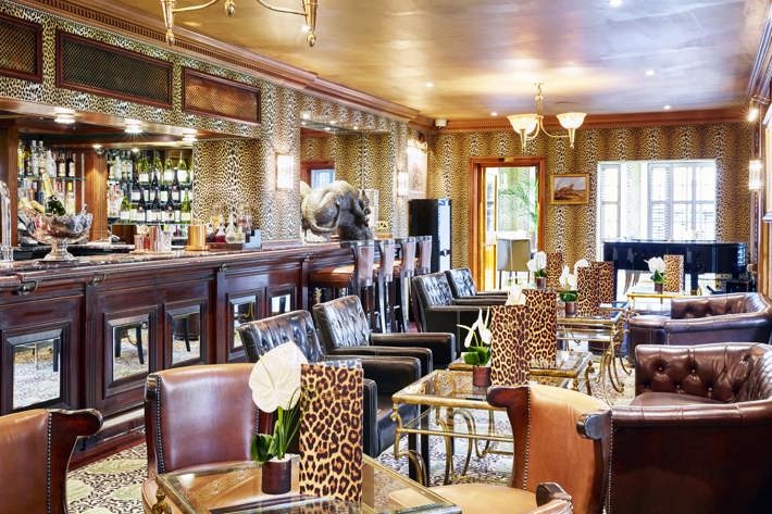 The Leopard Bar lounge at The Montague