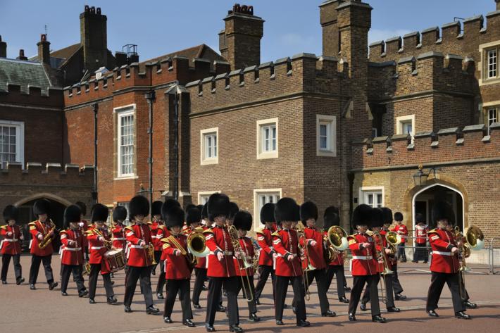 Guards outside of St James's Palace